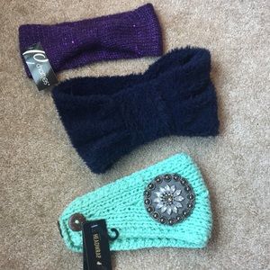 Set of 3 Winter Headwraps